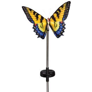 Westinghouse 730552 88R Solar LED Tiger Swallowtail Butterfly, Fiber Optic, 2 Pack   Solar Powered  