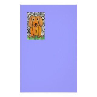 Funky Puppy Customized Stationery