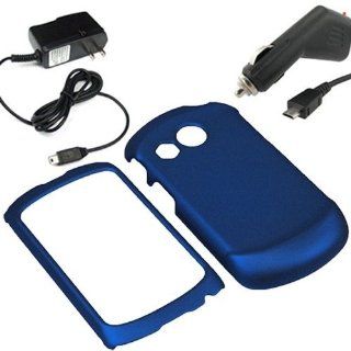 Hard Plastic Snap on Cover Fits Pantech P6020 Swift Blue + Charger + USB Cable AT&T: Cell Phones & Accessories