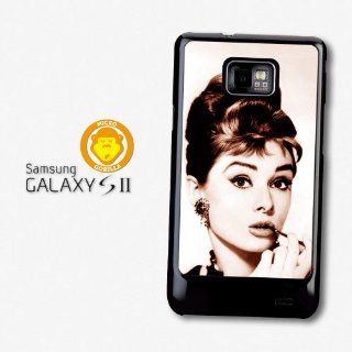 Audrey Hepburn fits Samsung Galaxy S2 S2 Plus Case Sepia 378IB: Cell Phones & Accessories