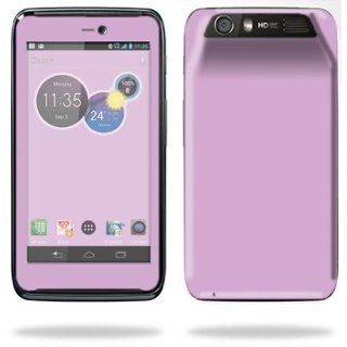 MightySkins Protective Skin Decal Cover for Motorola Atrix HD Cell Phone AT&T Sticker Skins Glossy Purple: Computers & Accessories