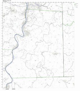 Marshall County, West Virginia WV ZIP Code Map Not Laminated   Prints