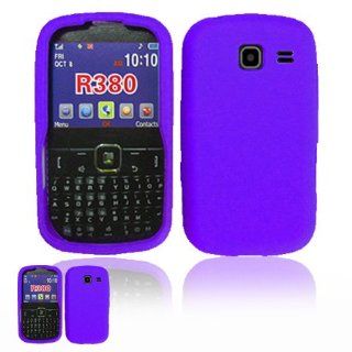 Samsung Freeform III R380 Purple Silicone Case: Cell Phones & Accessories