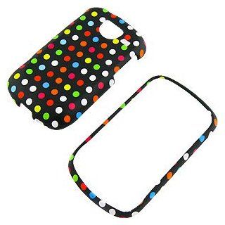 Rainbow Dots Hard Faceplate Cover Phone Case for Samsung Brightside U380: Cell Phones & Accessories