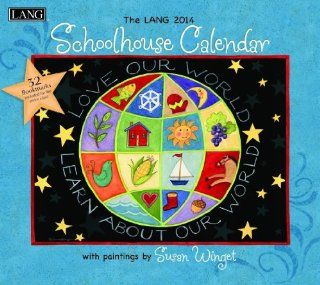 Lang Perfect Timing   Lang 2014 Schoolhouse Wall Calendar, January 2014   December 2014, 13.375 x 24 Inches (1001723) : Office Products