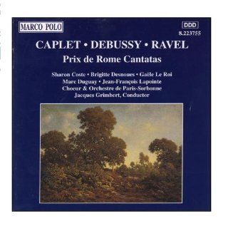 CAPLET / DEBUSSY / RAVEL Prix De Rome Cantatas Music