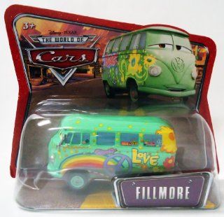 FILLMORE * SHORT CARD * Disney / Pixar CARS 1:55 Scale THE WORLD OF CARS Die Cast Vehicle: Toys & Games