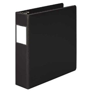 Wilson Jones Vinyl Locking No Gap D Ring Binder With Label Holder, 2 Inch Capacity, Black (W384 44BPP) : Office D Ring And Heavy Duty Binders : Office Products