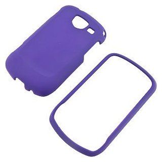 Purple Rubberized Protector Case for Samsung Brightside SCH U380: Cell Phones & Accessories