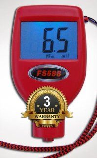 New Improved 2014 Fendersplendor FS 688 Automotive Paint Meter Thickness Gauge with 3 Year Exchange Warranty. Used by Car Dealers and Auto Auction Buyers to Save Them the Loss of Revenue Due to Hidden Paint Work. Over 14,000 Meters Sold to Date.: Automotiv