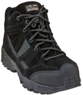 Men's McRae Composite Toe Work Hiking Boots, BLACK SUEDE, 11W Shoes