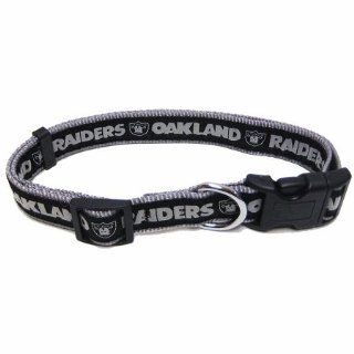 Oakland Raiders NFL Dog Collar   Small   ORC S  Sports Fan Pet Collars 