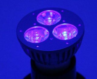 UV LED Spot Light 3 Watt AC 395   405 nm UV   Black Light Fixtures  