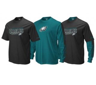 NFL Philadelphia Eagles Option 3 in 1 Combo T Shirt —