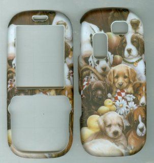 Puppies T404g T469 Sgh t404g Hard Faceplate Cover Phone Case for Samsung Gravity 2: Cell Phones & Accessories