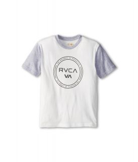 RVCA Kids Circuit S/S Tee Boys T Shirt (White)