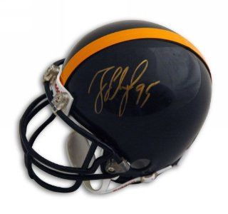 Greg Lloyd Pittsburgh Steelers Autographed Mini Helmet Sports Collectibles
