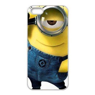 Funny And Popular 3D Cartoon Despicable Me For Iphone 5 Rubber Case Cover Cell Phones & Accessories