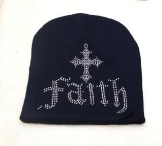 Silver Cross Faith Ski Knit Beanie Skull Snowboard Hat: Clothing