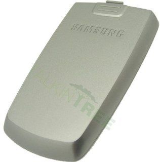 SamSUNG OEM D407 SILVER BATTERY DOOR COVER: Cell Phones & Accessories