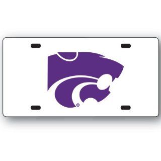 NCAA Kansas State Wildcats License Plate : Sports Fan License Plate Covers : Sports & Outdoors