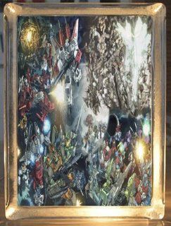 Transformers Decorative Children's Glass Block Night Light  