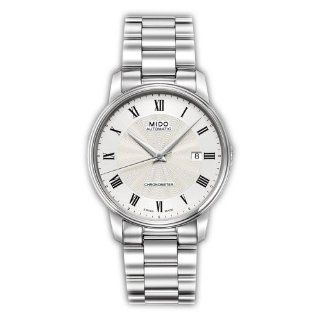 Mido M0104081103300 Watch Baroncelli Iii Mens M010.408.11.033.00 Silver Dial Stainless Steel Case Automatic Movement at  Men's Watch store.