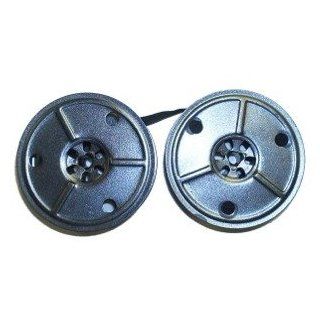 **COMBO PACKAGE OF TWO (2) RIBBONS AND PKG OF 40 CORRECTION TABS**Royal Typewriter Ribbon Twin Spools are 2" diameter and 9/16" wide black ribbon. : Electronic Typewriters : Office Products