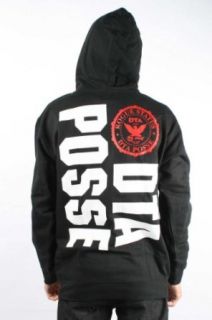 Rogue Status/DTA   The Works Mens Zip Hood in Black/White/Red, Size Small, Color Black/White/Red at  Mens Clothing store