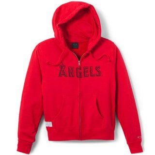 Los Angeles Angels of Anaheim Women's Full Zip Fleece Sweatshirt : Sports Fan Sweatshirts : Sports & Outdoors