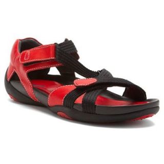 Wolky Cleopatra   Women's Walking Sandals Red: Shoes