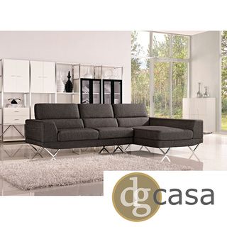 Dg Casa Drake Sectional Sofa With Right Facing Chaise