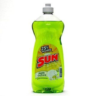 Sun with Oxygen Cleaning Action Apple Orchard Dishwashing Liquid 20 oz: Health & Personal Care