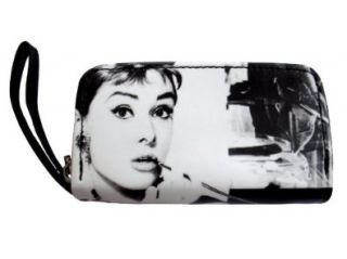 Audrey Hepburn Rare Retro Coin Change Lipstick Cosmetic Bag: Shoes