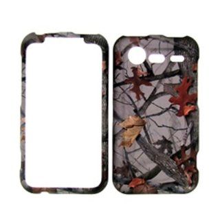 Premium   VERIZON HTC DROID INCREDIBLE 2 Camo Camouflage AUTUMN FOREST COVER CASE   Faceplate   Case   Snap On   Perfect Fit Guaranteed Cell Phones & Accessories