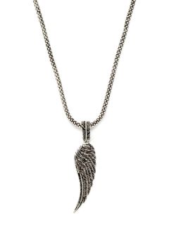 Feather Necklace by Jan Leslie