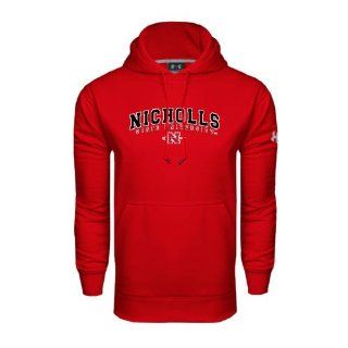 Nicholls State Under Armour Red Performance Sweats Team Hood 'Nicholls University' : Sports Fan Sweatshirts : Sports & Outdoors
