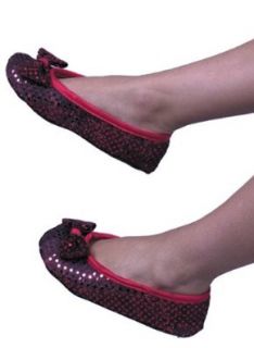 Adult Red Dorothy Costume Shoes Size: Medium: Shoes