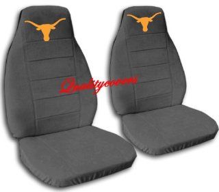 Charcoal "Longhorn" seat covers. 40/60 split seat covers for a Ford F 150 Super Crew cab. Center console included: Automotive