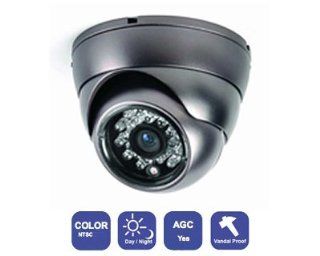 Color Vandalpoof IR CCTV Dome Camera 1/3" Sony CCD 420TVL 3.6mm  Camera & Photo