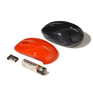 PC Treasures 19929 Black Switch Targus Mouse with  Lid   Orange: Computers & Accessories