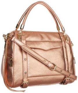 Rebecca Minkoff Cupid H422I001 Shoulder Bag, Rose Gold, One Size Top Handle Handbags Clothing