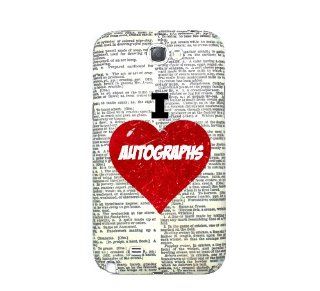 SudysAccessories I Love Autographs On Dictionary Samsung Galaxy Note 2 Case Note II Case N7100   SoftShell Full Plastic Snap On Graphic Case: Cell Phones & Accessories