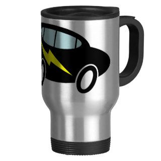 Car bolt and plug coffee mug