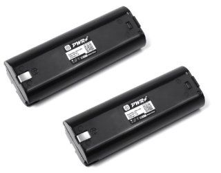 Pwr+ 2 Pack 7.2v Battery Combo for Makita 7000 632002 4 4073d 6019dwle Ml702 (1300mah Ni cd)   Cordless Tool Battery Packs  