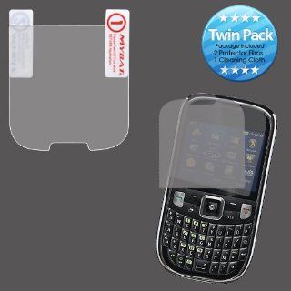 MyBat ZTE Z431 Screen Protector Twin Pack   Retail Packaging   Clear: Cell Phones & Accessories