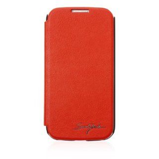 Tridea Italian Card Pocket Flip Case   Samsung Galaxy S4   Red: Cell Phones & Accessories