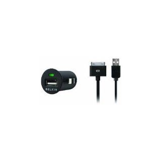 Belkin F8Z446ttP iPhone 4/4S 1 AMP Car Charger   Original OEM   Car Charger   Retail Packaging   Black: Cell Phones & Accessories