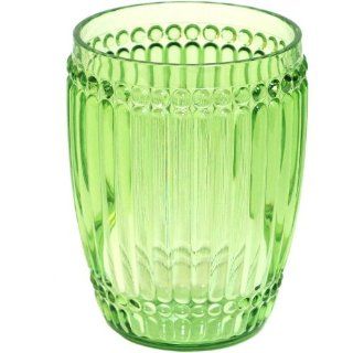 Le Cadeaux Milano Green Shatter Proof Tumbler Glass: Kitchen & Dining