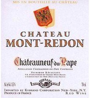 Chateau Mont redon Chateauneuf du pape 2007 3.00L: Wine